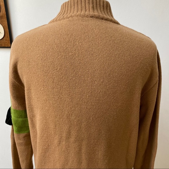 Bikkembergs Wool Full Zip Sweater Made In Italy - Picture 11 of 13